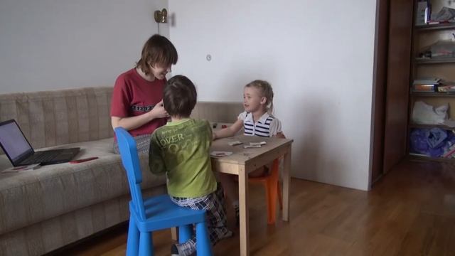 1 Начало урока - разминка. Методика КЭСПА для 4-7 лет смотреть онлайн
