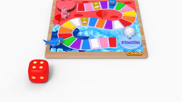 Como | Board Game 2 | Learn colors and words | Cartoon video for kids | Como Kids TV смотреть онлайн