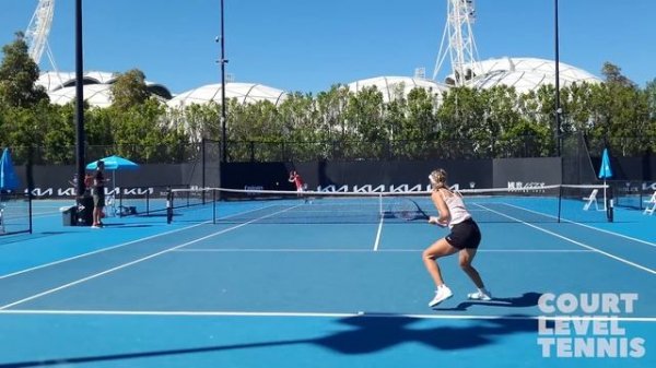 THE BEST Court Level Tennis Points You've Never Seen Before! (Compilation)