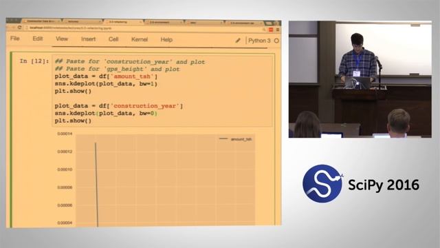 Data Science is Software | SciPy 2016 Tutorial | Peter Bull & Isaac Slavitt смотреть онлайн