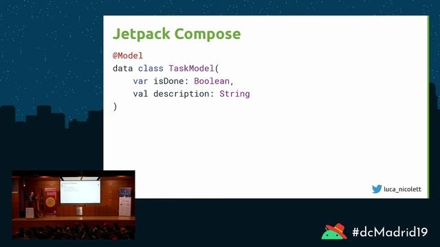 #dcMadrid19 | MVI with Jetpack Compose by Luca Nicoletti смотреть онлайн
