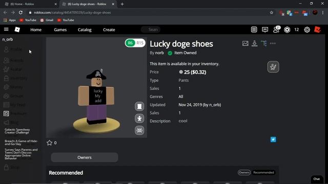NEW BYPASSED ROBLOX SHIRT смотреть онлайн