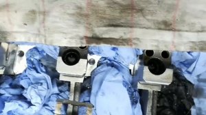 Volkswagen T5 2,5 tdi восстановление резьбы в головке крепление форсунок