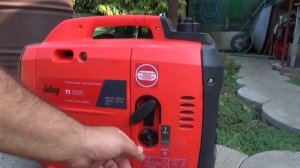 Как включить в работу бытовую электростанцию fubag TI 2600   8 лет в зксплуатации