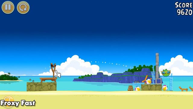 Angry Birds Computer Mini Gameplay | Surf & Turf Session - episode 2 @froxyfast #gaming смотреть онлайн