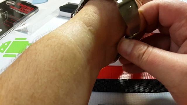 Распаковка и обзор браслета для Apple Watch миланская петля черный. смотреть онлайн