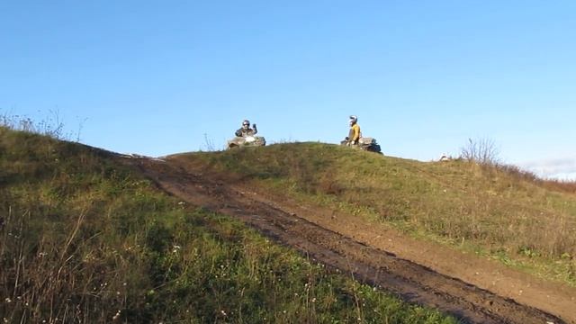 тест на торможение двигателем Поларис- Брп смотреть онлайн