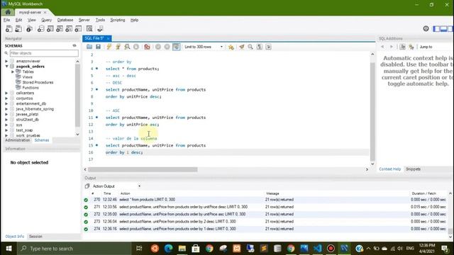 15. Ordenar consultas | MYSQL | (select - order by) смотреть онлайн