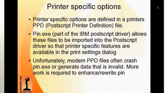 Warpstock 2015 - Printing with CUPS on OS/2 & eComStation смотреть онлайн