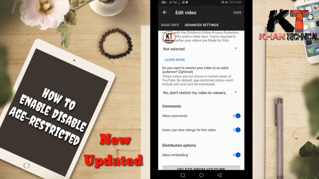 How to enable disable age-restricted video (requested uploader)on youtube | Khan Technical смотреть онлайн