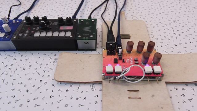 Standuino 3π/2 With Bastl MicroGranny 2.1 And Trinity DRUM