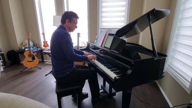 Yamaha Clavinova CLP-765 GP Piano Clássico Calm Music in Bm смотреть онлайн