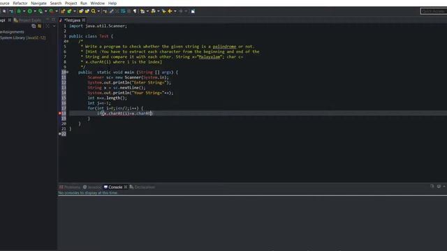 Java program to check whether the given string is a palindrome or not смотреть онлайн