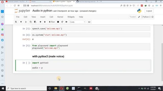[Python] How to convert text to speech? | Get male and female voice? | Adjust speed and volume? смотреть онлайн