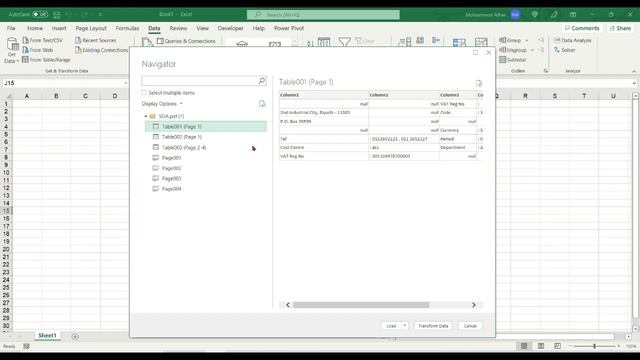 Convert a PDF file into an Excel file || Excel Malayalam смотреть онлайн