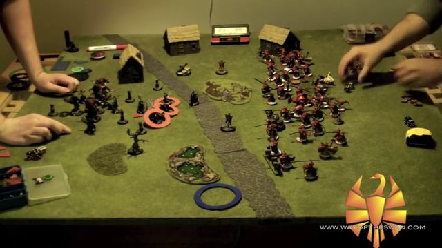(MkII) WotS Batrep 27 - Krueger2 vs Butcher3 50-point Warmachine/Hordes Battle Report смотреть онлайн