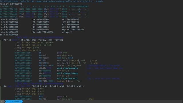 Radare2 Debugging Part 1 - The Basics смотреть онлайн