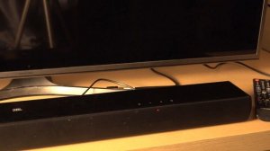 Влючаем JBL Soundbar Cinema SB120 на айфоне / Как подключить JBL Soundbar Cinema SB120?