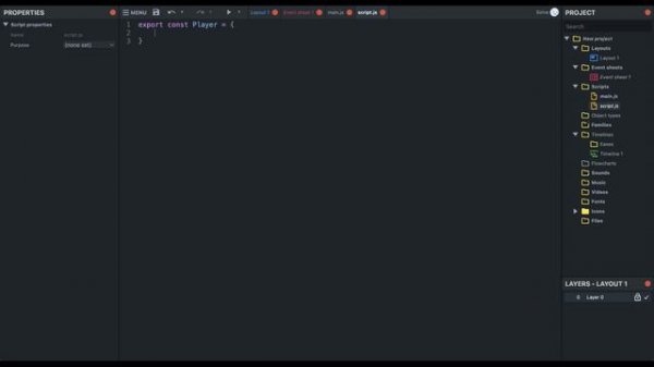 Javascript в Construct 3. Урок #142 | Курс по Construct 3 | Разработка игр