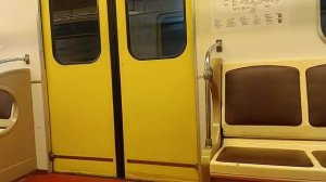 Звук разгона метропоезда ЕЖ3 звук из салона