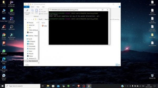 How to solved fatal: not a git repository (or any of the parent directories): .git Github || Solved