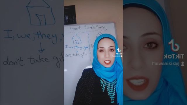 Present Simple in a simple way 😉 شرح المضارع البسيط بطريقه مبسطه смотреть онлайн
