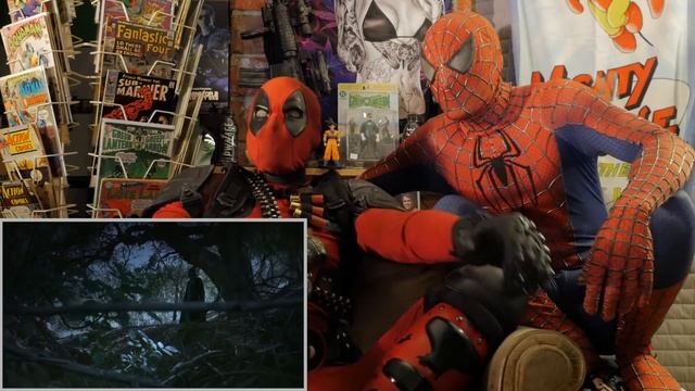 DARTH VADER vs GANDALF - REACTION SPANDEX - WITH SPIDER-MAN AND DEADPOOL смотреть онлайн