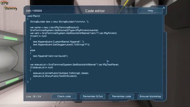 Space engineers 1 #Scripting tutorial #Easy смотреть онлайн