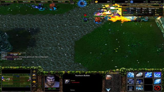 Warcraft 3 TFT - Castle Fight #4 смотреть онлайн