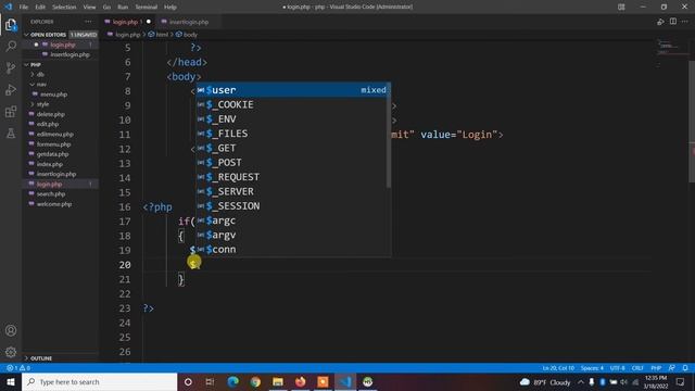 របៀបបង្កើត Form Login in PHP Part 16 смотреть онлайн