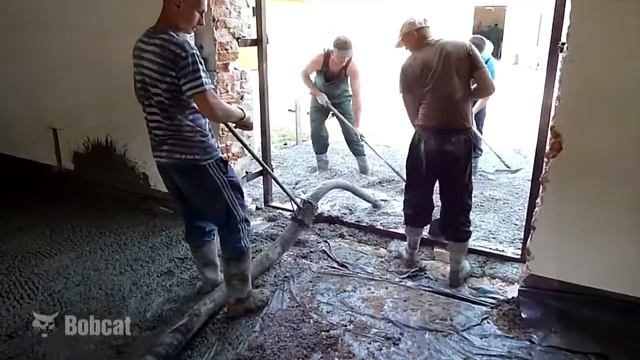 Бетононаcос Bobcat (Concrete Pump) смотреть онлайн