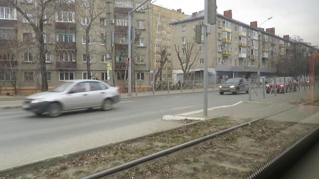 Поездка на трамвае БКМ 62103 № 1328 по маршруту №4 Казань . (21.04.2021) смотреть онлайн