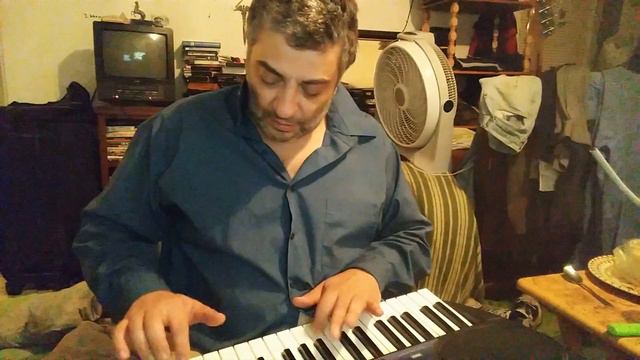 Cool keyboard sounds from guitar amp effect... A-432hz tuning. смотреть онлайн