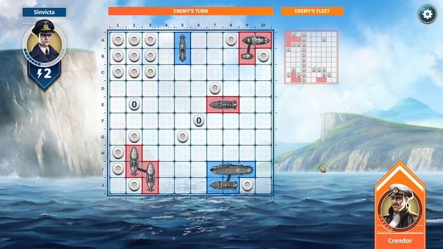 BATTLESHIP COMMANDERS - CRENDOR VS. SINVICTA GRUDGE MATCH! смотреть онлайн