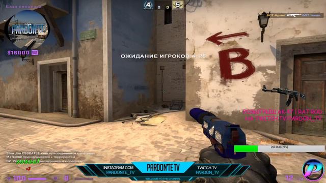 Когда на канале twitch.tv/pardon_tv будет 100 подписчиков, я разыграю AK-47 | Rat Rod смотреть онлайн