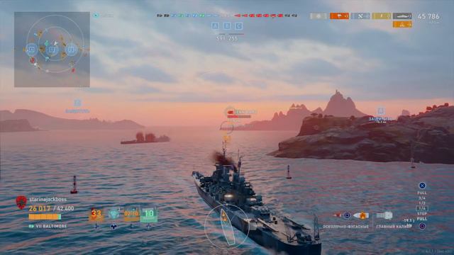 World of Warships: Legends. Балтимор от инвиза смотреть онлайн