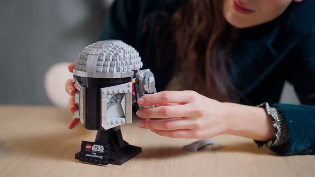 LEGO Stаr Wars Шлем Мандалорца 75328 смотреть онлайн
