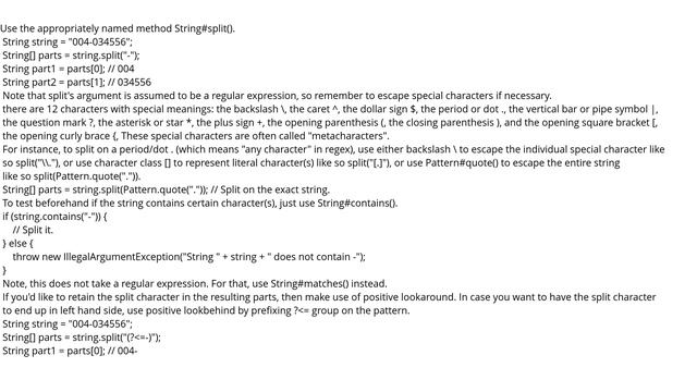 How do I split a string in Java? смотреть онлайн