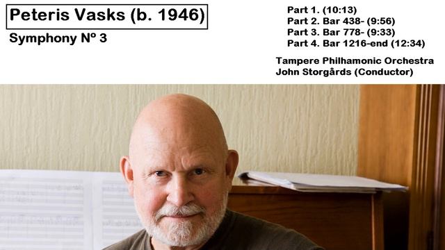 Peteris Vasks (b. 1946) - Symphony Nº 3 смотреть онлайн