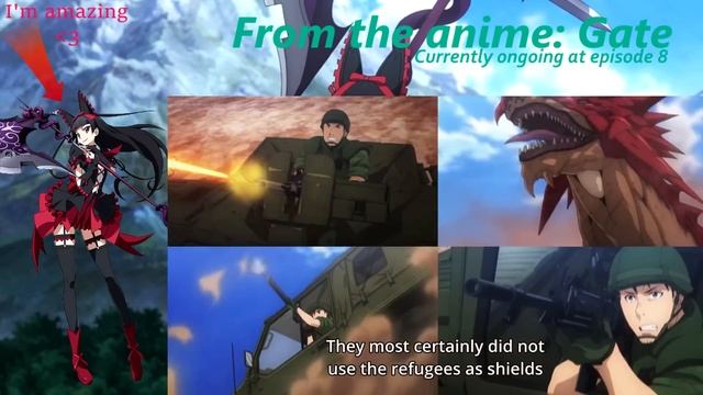 Gate: Rory Mercury Amazing Speech Episode 8