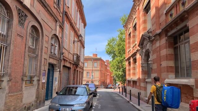 【4K】WALK TOULOUSE France 4k video VIRTUAL WALK slow tv TRAVEL смотреть онлайн