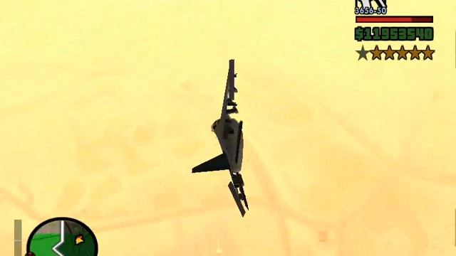 Game Play - Gta - San Andreas . Netbook Exo - Avion