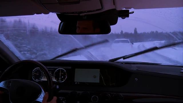 Mercedes-Benz W222 S-Class Winter Testing Spy