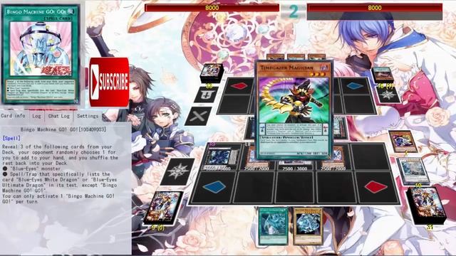 YGOPRO THE TOUGHES!THE INVINCIBLE!THE UNBEATABLE! Bingo Machine GO!GO! Deck Blue Eyes Solid Dragon смотреть онлайн