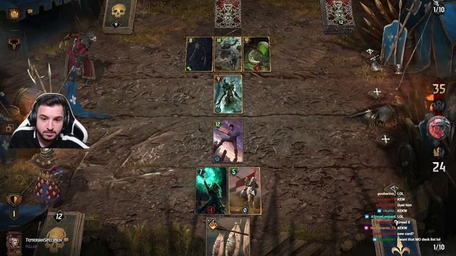 Shield NR Is Back And Better Than Ever! - Gwent: The Witcher Card Game Shieldwall Deck смотреть онлайн