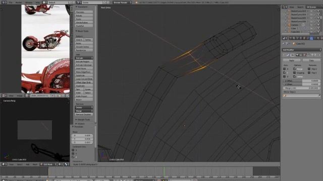 [Tutorial Timelapse] Geometric Models Labs # 2020-Tut013 [HD] мотоцикл в стилі big bear choppers смотреть онлайн