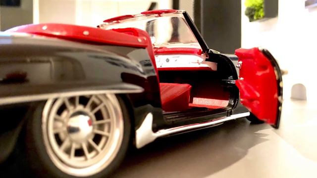 Mercedes Benz 190 SL-Airride-1/18-Diorama смотреть онлайн