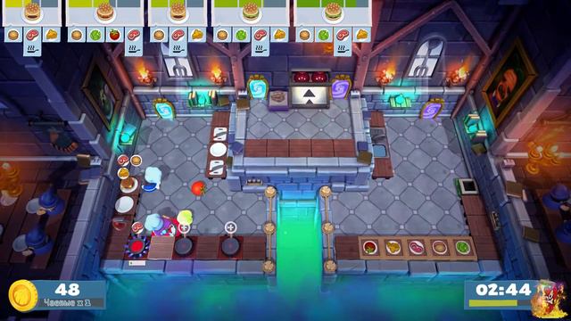 СКРЮЧЕННЫЕ РУКИ ► Overcooked 2 #3 Кооперативное Прохождение