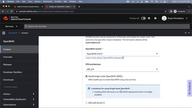 Openshift 4.12 Installation | Complete Openshift Cluster Installation | English смотреть онлайн