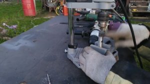 Переходник с мотобура шнека на перфоратор